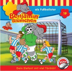 Benjamin Blümchen als Fußballstar / Benjamin Blümchen Bd.19 (1 Audio-CD) - Donnelly, Elfie