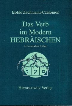 Das Verb im Modern-Hebräischen - Zachmann-Czalomón, Isolde