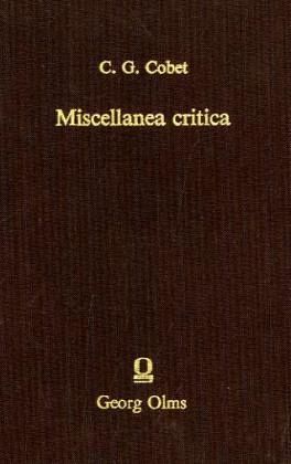 Miscellanea critica