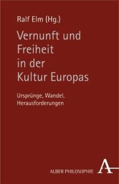 Cover Vernunft und Freiheit in der Kultur Europas