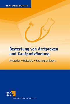 Cover Bewertung von Arztpraxen und Kaufpreisfindung