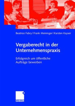 Vergaberecht für Führungskräfte - Fabry, Beatrice / Meininger, Frank