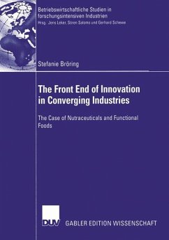 The Front End of Innovation in Converging Industries - Bröring, Stefanie