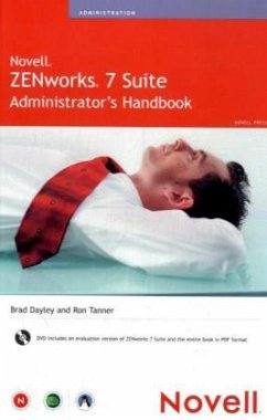 Cover Novell ZENworks 7 Suite Administrator's Handbook, w. CD-ROM