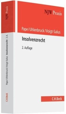 Insolvenzrecht - Uhlenbruck, Wilhelm;Voigt-Salus, Joachim;Pape, Gerhard