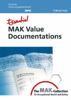 Essential MAK Value Documentations - Greim, Helmut (Hrsg.)
