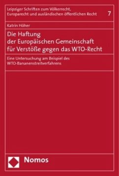 Die Haftung der Europäischen Gemeinschaft für Verstöße gegen das WTO-Recht