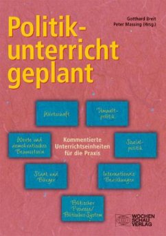Politikunterricht geplant - Breit, Gotthard / Massing, Peter (Hgg.)