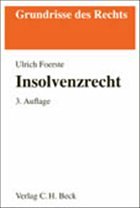 Cover Insolvenzrecht