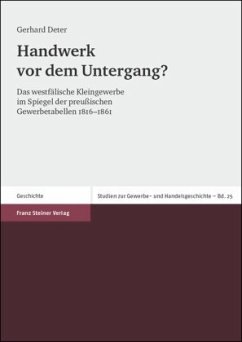 Handwerk vor dem Untergang? - Deter, Gerhard