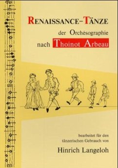 Cover Renaissance-Tänze der Orchesographie nach Thoinot Arbeau
