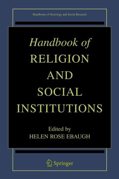 Handbook of Religion and Social Institutions - Ebaugh, Helen R. (ed.)