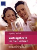 Vortragstexte für die Hochzeit