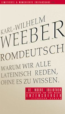 Romdeutsch - Weeber, Karl-Wilhelm