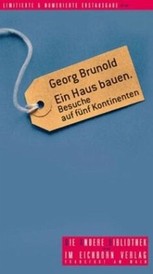 Ein Haus bauen - Brunold, Georg