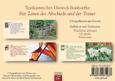 Für Zeiten des Abschieds und der Trauer : Textkarten-Set: 6 Doppelkarten mit Kuverts.