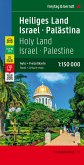 Heiliges Land - Israel - Palästina, Autokarte 1:150.000, Top 10 Tips