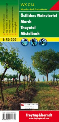 WK 014 Östliches Weinviertel - March - Thayatal - Mistelbach, Wanderkarte 1:50.000