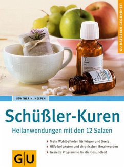 Schüssler-Kuren Heilanwendungen mit den 12 Salzen - Heepen, Günther H.