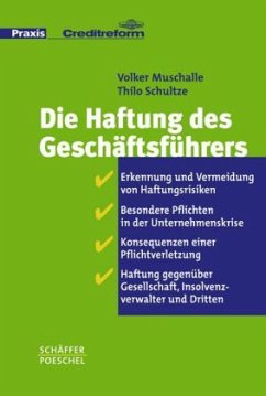 Cover Die Haftung des Geschäftsführers