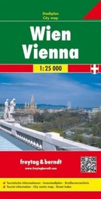 Freytag & Berndt Stadtplan Wien / Vienna / Vienne 1:25.000