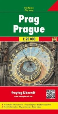Prag, Stadtplan 1:20.000. Praha. Praag; Prague - Freytag-Berndt und Artaria KG