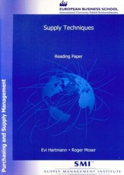 Supply Techniques. - Hartmann, Evi;Moser, Roger