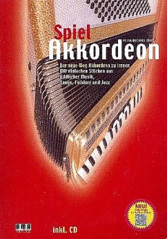 Cover Spiel Akkordeon, mit Audio-CD