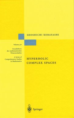 Hyperbolic Complex Spaces - Kobayashi, Shoshichi