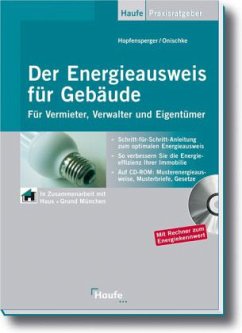 Der Energieausweis für Gebäude, m. CD-ROM - Hopfensperger, Georg; Onischke, Stefan