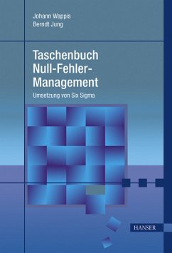 Taschenbuch Null-Fehler-Management. Umsetzung von Six Sigma. - Taschenbuch Null-Fehler-Management: Umsetzung von Six Sigma Brunner, Franz J.; Wappis, Johann und Jung, Berndt