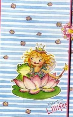 Cover Kleines Einschreibbuch (Prinzessin Lillifee, Motiv Seerosen)