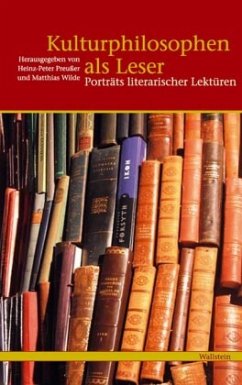Kulturphilosophen als Leser - Preußer, Heinz-Peter / Wilde, Matthias (Hgg.)