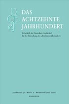 Das achtzehnte Jahrhundert - Zelle, Carsten (Hrsg.)