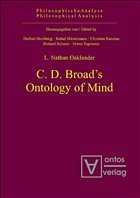 C. D. Broad's Ontology of Mind - Oaklander, L. Nathan