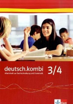 Arbeitsheft, 7./8. Schuljahr / deutsch.kombi, Allgemeine Ausgabe Bd.3/4