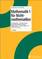 Mathematik 1 für Nichtmathematiker - Precht, Manfred / Voit, Karl / Kraft, Roland