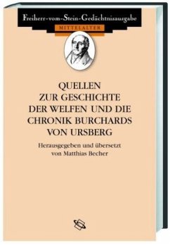 Quellen zur Geschichte der Welfen - Becher, Matthias (Hrsg.)