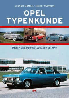 Cover Opel Typenkunde, Mittel- und Oberklassewagen ab 1947
