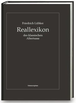 Reallexikon des klassischen Altertums - Lübker, Friedrich
