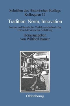 Tradition, Norm, Innovation - Müller-Luckner, Elisabeth