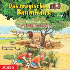Im Tal der Löwen / Das magische Baumhaus Bd.11 (Audio-CD) - Osborne, Mary Pope