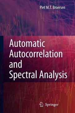Automatic Autocorrelation and Spectral Analysis - Broersen, Piet M. T.