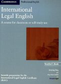 Teacher's Book / International Legal English