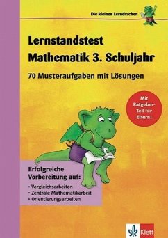Lernstandstest Mathematik 3. Schuljahr. 70 Musteraufgaben mit Lösungen - Heuchert, Detlev; Usemann, Kirsten