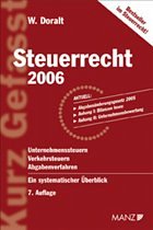 Cover Steuerrecht 2006