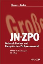 JN-ZPO, Österreichisches und Europäisches Zivilprozessrecht - Klauser / Kodek (Hgg.)