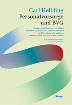 Personalvorsorge und BVG - Helbling, Carl