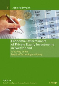 Cover Economic Determinants of Private Equity Investments in Switzerland