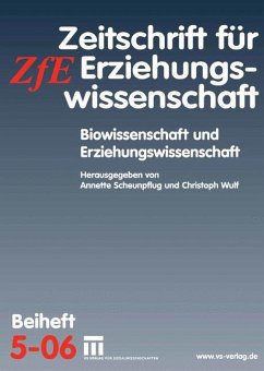 Biowissenschaft und Erziehungswissenschaft - Scheunpflug, Annette / Wulf, Christoph (Hgg.)